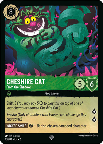 Cheshire Cat From The Shadows